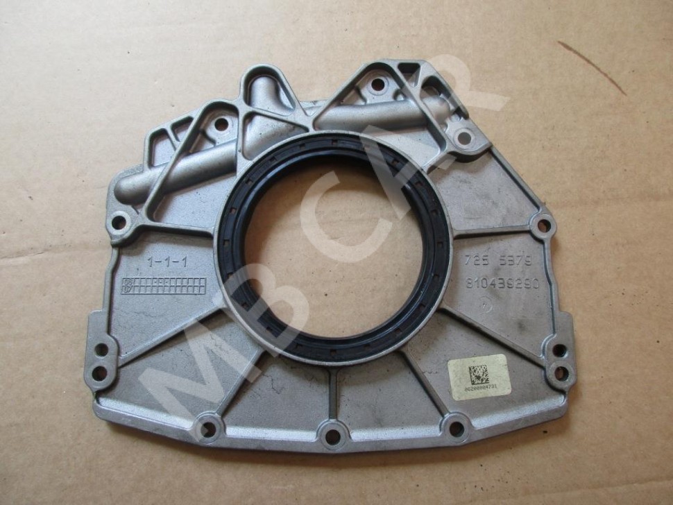 Крышка заднего сальника коленвала MERCEDES-BENZ S-класс W221 рестайлинг (2009 - 2013) фото 1 — Разборка Мерседес