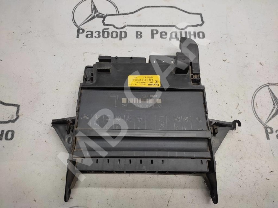 Блок сидений MERCEDES-BENZ S-класс W220 рестайлинг (2002 - 2005) фото 1 — Разборка Мерседес