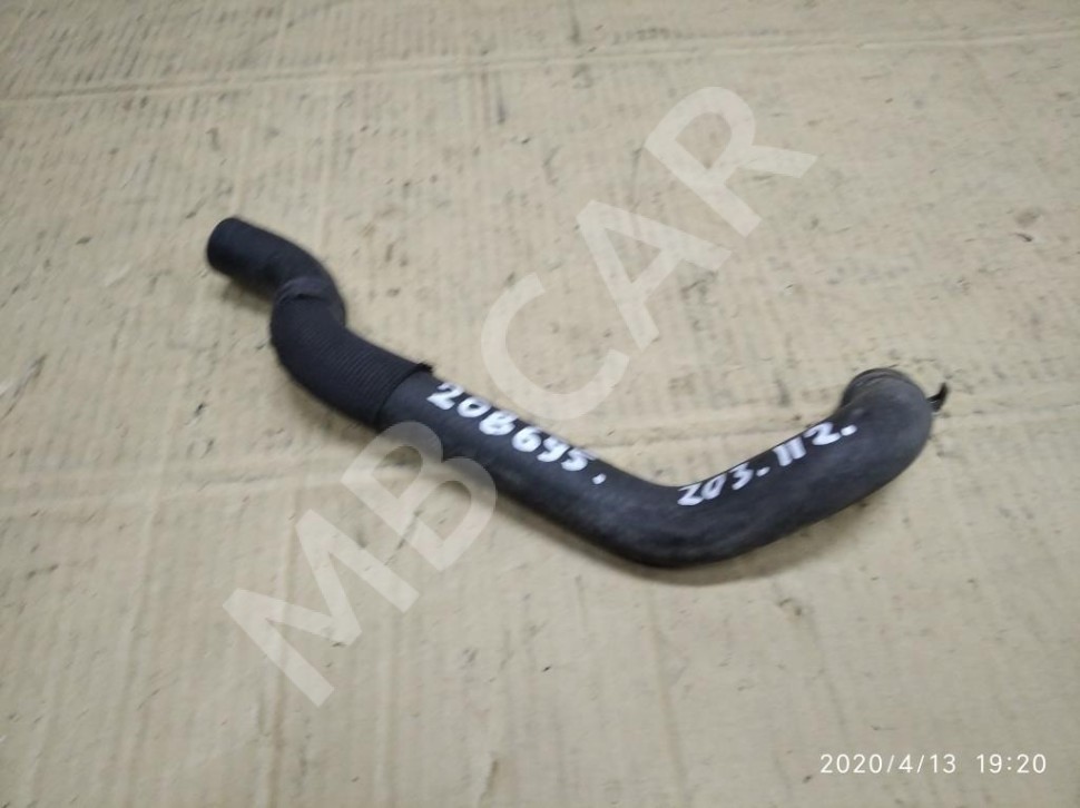 Патрубок ОЖ MERCEDES-BENZ C-класс W203/S203/CL203 (2000 - 2004) фото 1 — Разборка Мерседес