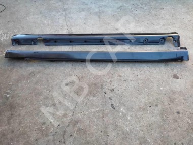 Порог пластиковый левый MERCEDES-BENZ S-класс W220 рестайлинг (2002 - 2005) — Разборка Мерседес