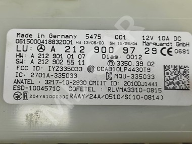 Блок KEYLESS-GO MERCEDES-BENZ GLE-класс W166 (2015 - 2018) — Разборка Мерседес