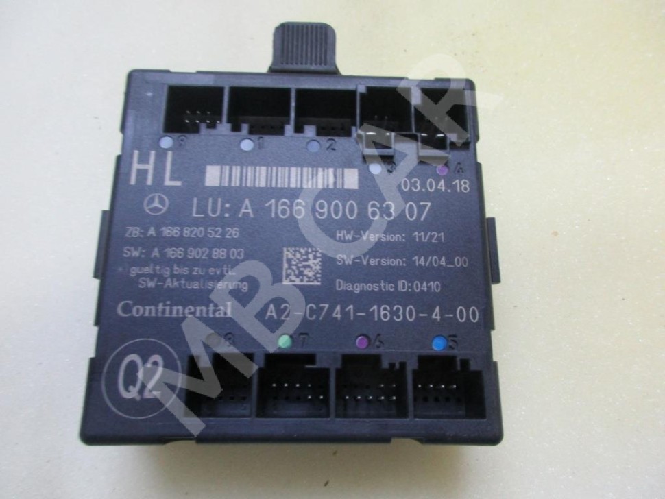 Блок двери MERCEDES-BENZ GLE-класс W166 (2015 - 2018) фото 1 &mdash; Разборка Мерседес