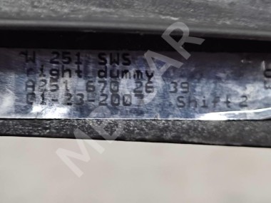 Уплотнитель стекла MERCEDES-BENZ R-класс W251 (2005 - 2007) — Разборка Мерседес