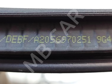 Уплотнитель дверного проема ( на кузове ) MERCEDES-BENZ C-класс W205/S205/C205/A205 (2014 - 2018) — Разборка Мерседес