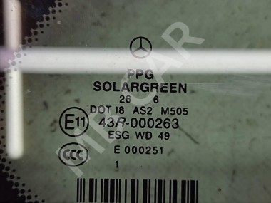 Стекло боковое MERCEDES-BENZ R-класс W251 (2005 - 2007) — Разборка Мерседес