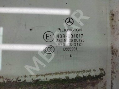Стекло заднее левое MERCEDES-BENZ S-класс W220 рестайлинг (2002 - 2005) — Разборка Мерседес