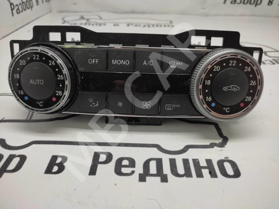 Панель управления климатом MERCEDES-BENZ C-класс W204/S204 (2006 - 2011) фото 1 &mdash; Разборка Мерседес