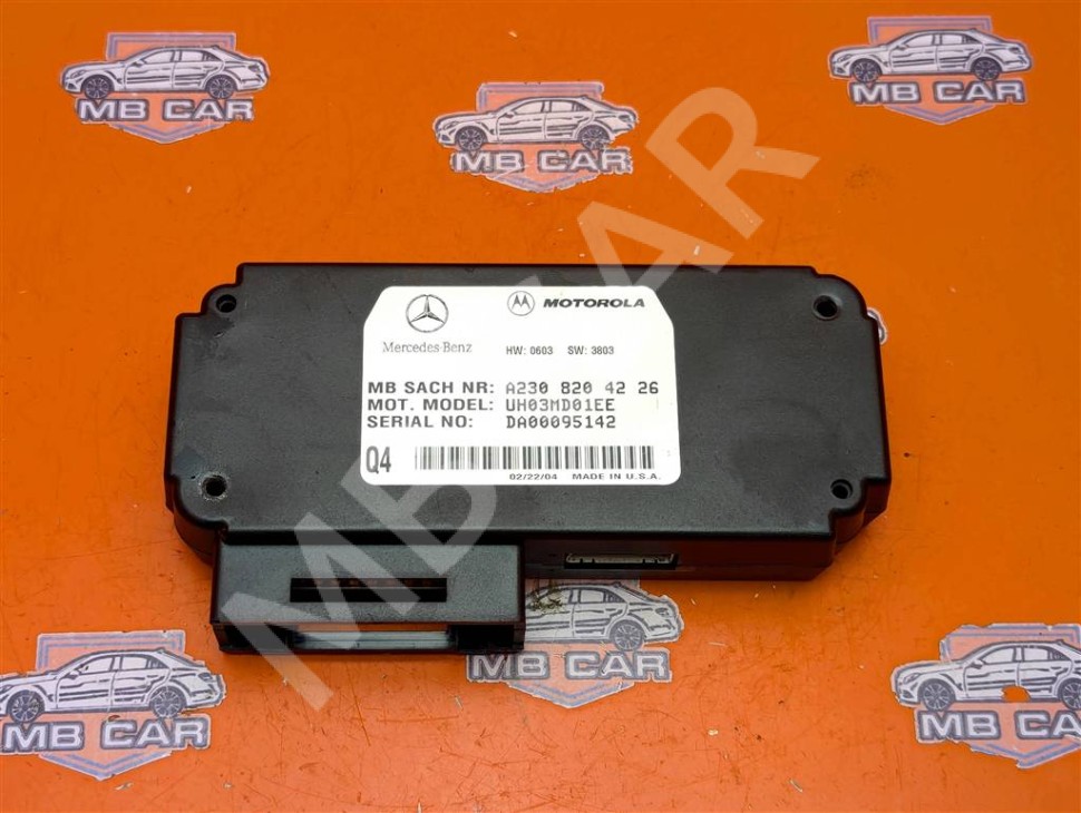 Блок телефона MERCEDES-BENZ M-класс W163 рестайлинг (2001 - 2005) фото 1 — Разборка Мерседес