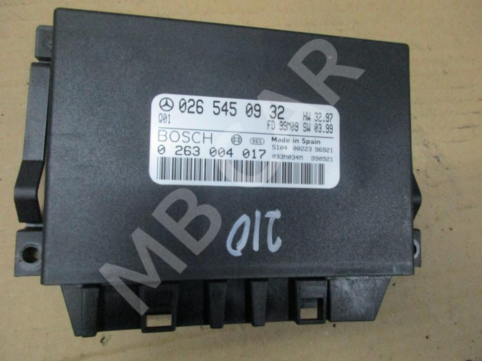 Блок парктроников MERCEDES-BENZ E-класс W210/S210 рестайлинг (1999 - 2003) фото 1 — Разборка Мерседес