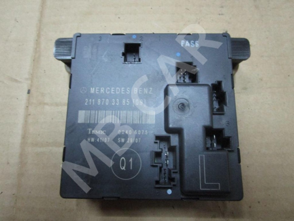 Блок двери MERCEDES-BENZ E-класс W211/S211 рестайлинг (2006 - 2009) фото 1 &mdash; Разборка Мерседес