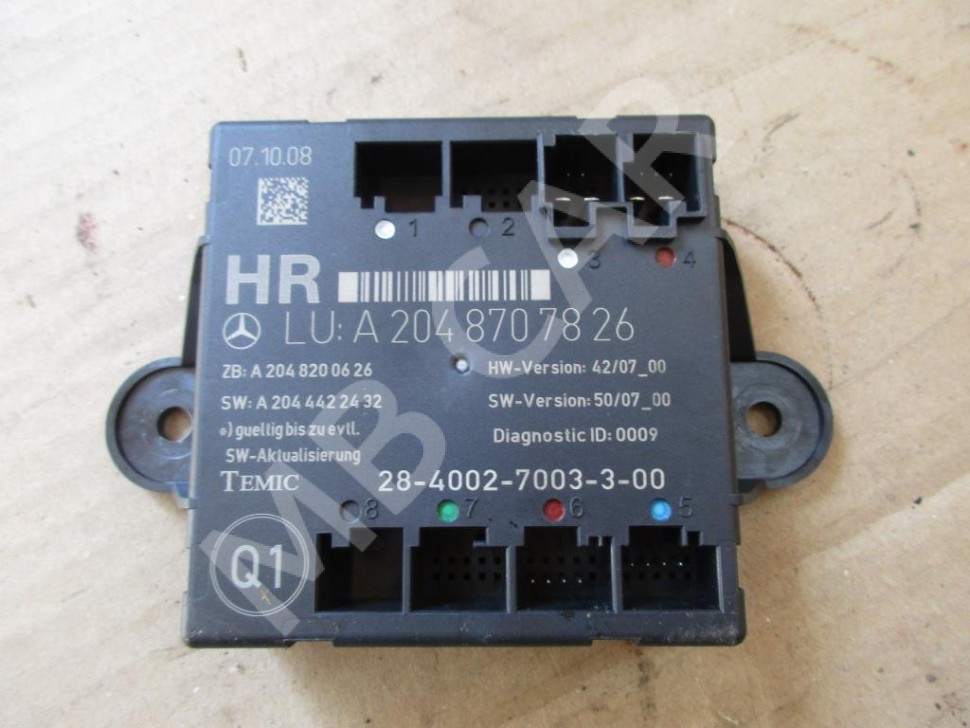 Блок двери MERCEDES-BENZ C-класс W204/S204 (2006 - 2011) фото 1 &mdash; Разборка Мерседес