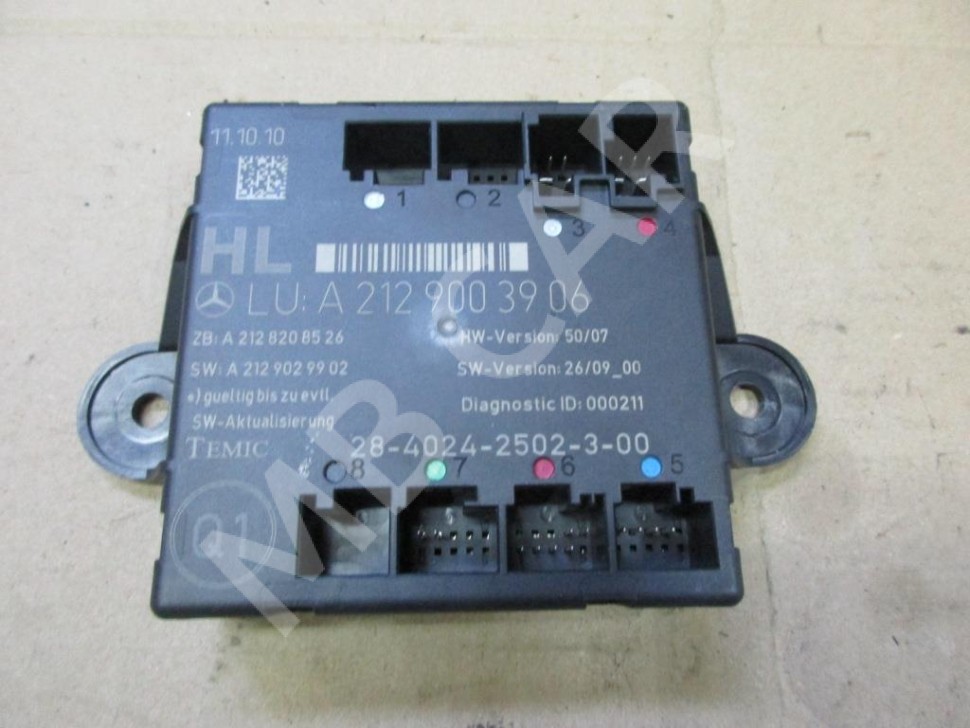 Блок двери MERCEDES-BENZ E-класс W212/S212/C207/A207 (2009 - 2013) фото 1 — Разборка Мерседес