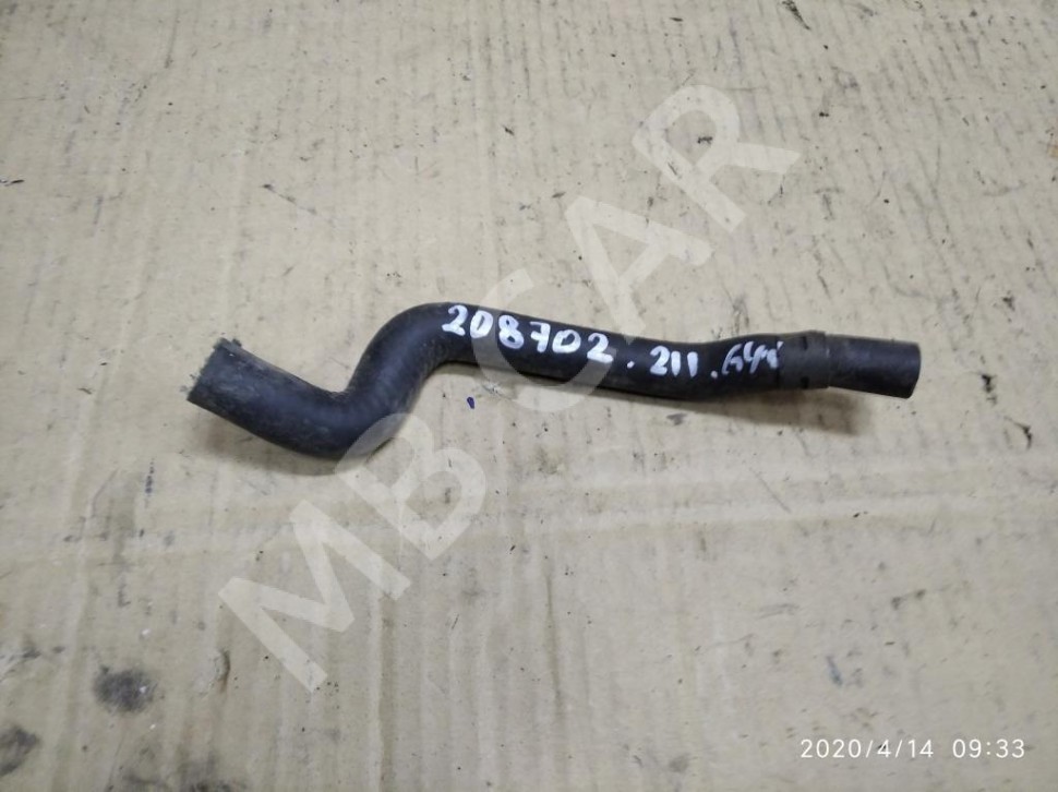 Патрубок ОЖ MERCEDES-BENZ E-класс W211/S211 (2002 - 2006) фото 1 — Разборка Мерседес