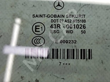 Стекло переднее правое MERCEDES-BENZ CLS-класс C219 (2004 - 2008) — Разборка Мерседес