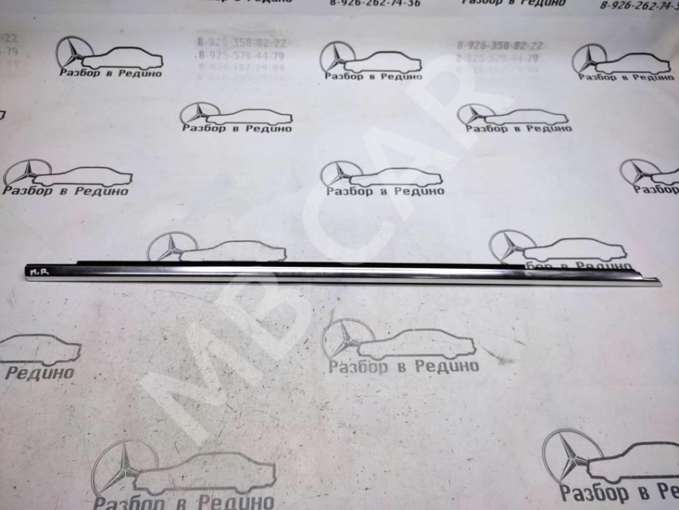 Молдинг стекла двери MERCEDES-BENZ S-класс W221 (2005 - 2009) фото 1 — Разборка Мерседес