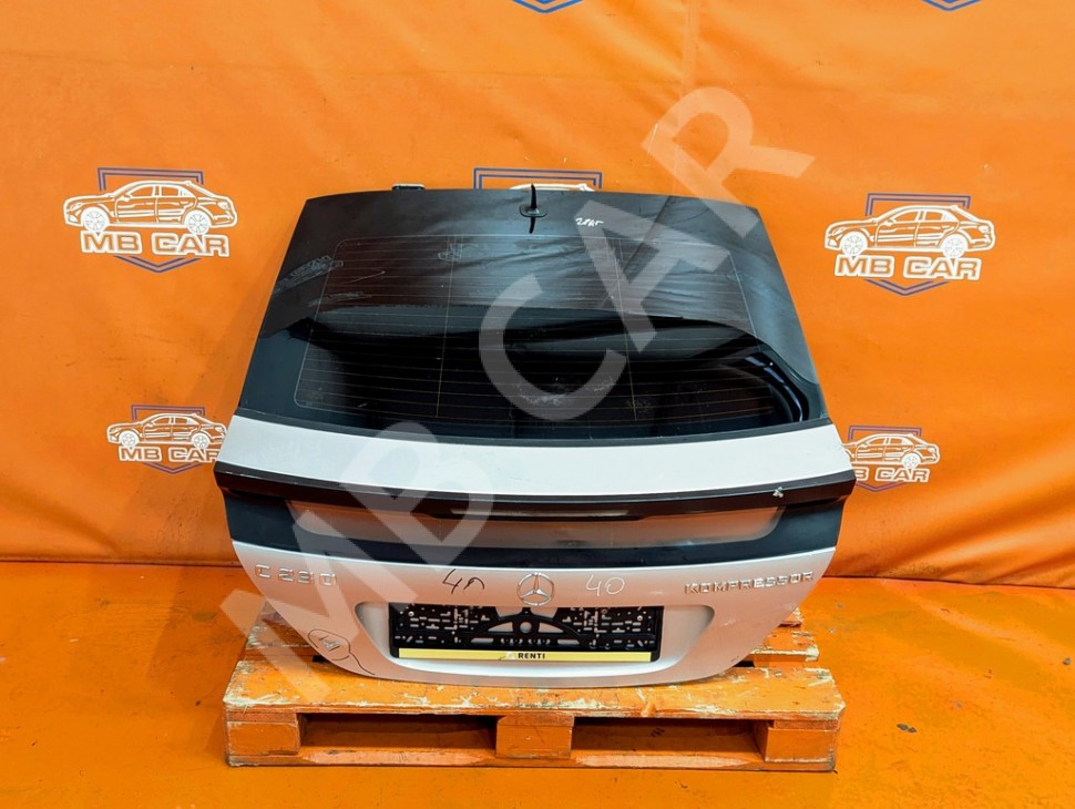Крышка багажника MERCEDES-BENZ C-класс W203/S203/CL203 (2000 - 2004) фото 1 &mdash; Разборка Мерседес