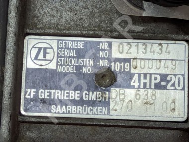 АКПП 4HP20 MERCEDES-BENZ Vito W638 (1996 - 2003) — Разборка Мерседес