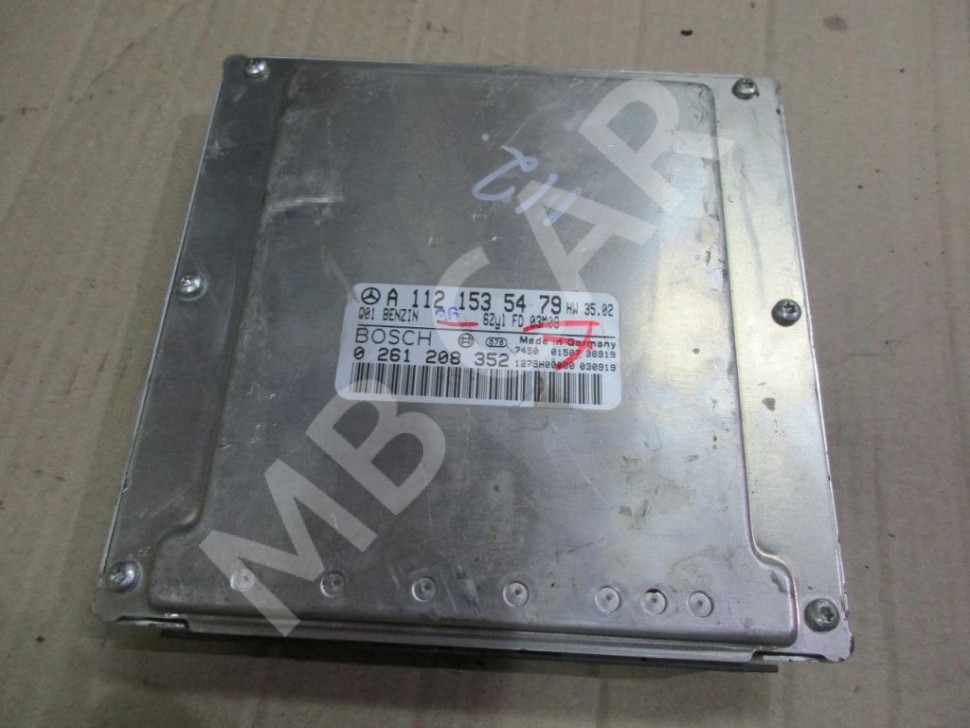 Блок управления двигателем MERCEDES-BENZ E-класс W211/S211 (2002 - 2006) фото 1 — Разборка Мерседес