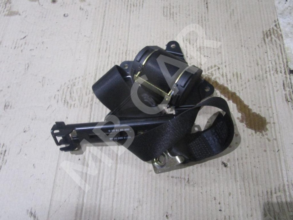 Ремень безопасности задний левый MERCEDES-BENZ E-класс W210/S210 рестайлинг (1999 - 2003) фото 1 — Разборка Мерседес