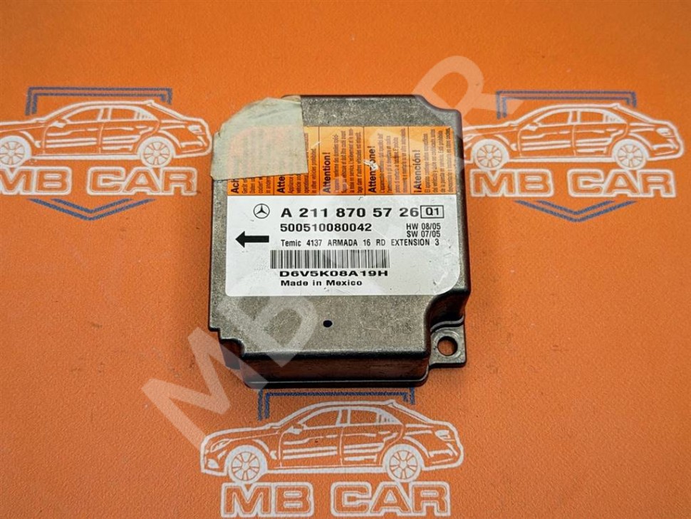 Блок AIRBAG MERCEDES-BENZ E-класс W211/S211 (2002 - 2006) фото 1 — Разборка Мерседес