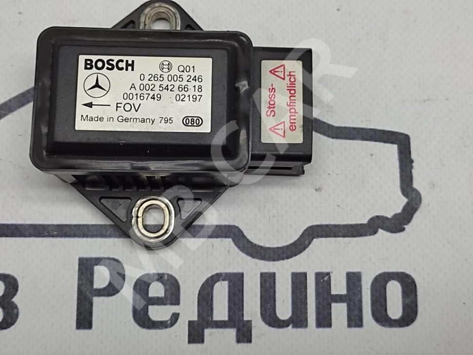 Датчик поперечного ускорения MERCEDES-BENZ E-класс W211/S211 (2002 - 2006) фото 1 — Разборка Мерседес