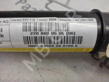 Шторка безопасности левая MERCEDES-BENZ S-класс W220 рестайлинг (2002 - 2005) — Разборка Мерседес