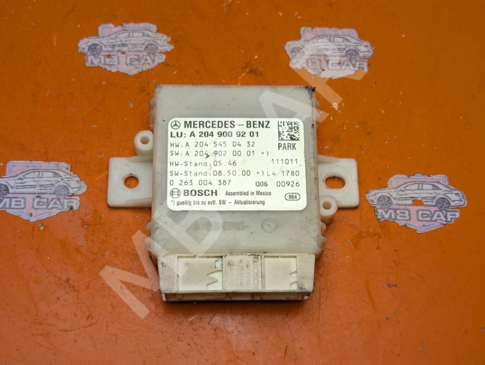 Блок парктроников MERCEDES-BENZ GLK-класс X204 (2008 - 2012) фото 1 &mdash; Разборка Мерседес