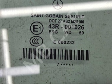 Стекло заднее правое MERCEDES-BENZ CLS-класс C219 (2004 - 2008) — Разборка Мерседес