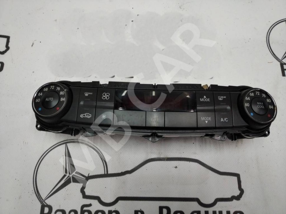 Панель управления климатом MERCEDES-BENZ E-класс W211/S211 рестайлинг (2006 - 2009) фото 1 — Разборка Мерседес