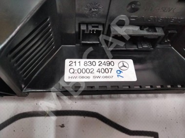 Панель управления климатом MERCEDES-BENZ E-класс W211/S211 рестайлинг (2006 - 2009) — Разборка Мерседес