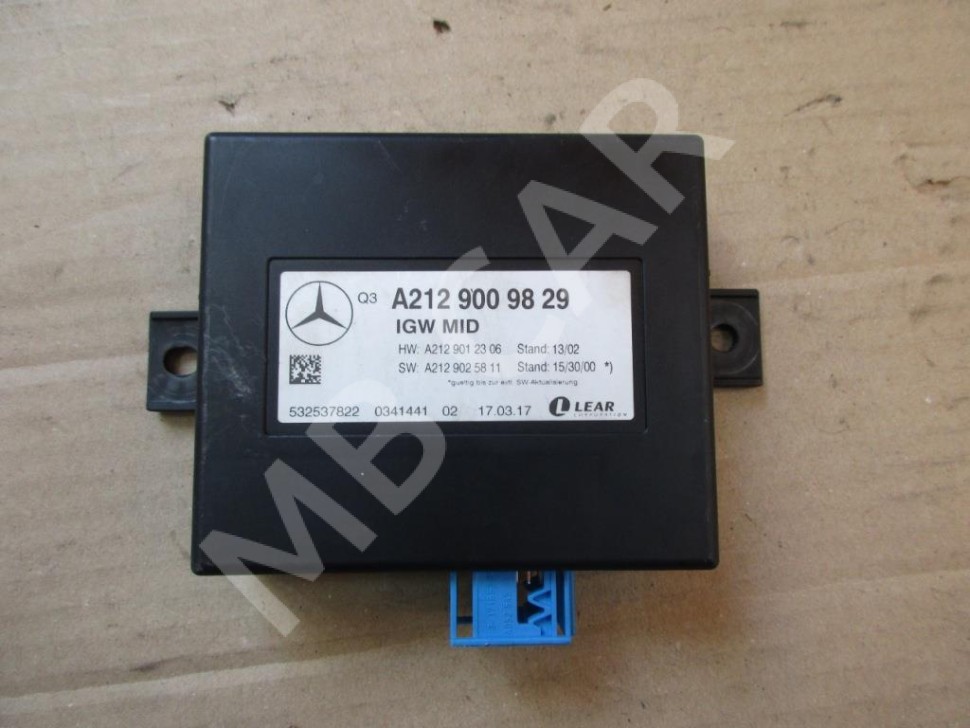 Блок круиза MERCEDES-BENZ GLE-класс Coupe C292 (2015 - 2019) фото 1 — Разборка Мерседес