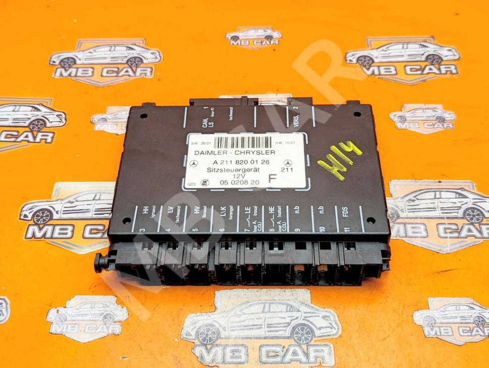 Блок сидений MERCEDES-BENZ E-класс AMG W211/S211 (2002 - 2006) фото 1 &mdash; Разборка Мерседес