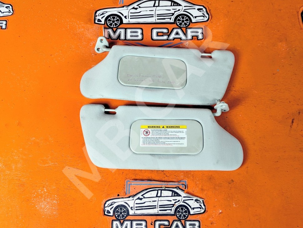 Козырьки MERCEDES-BENZ M-класс W163 рестайлинг (2001 - 2005) фото 1 &mdash; Разборка Мерседес