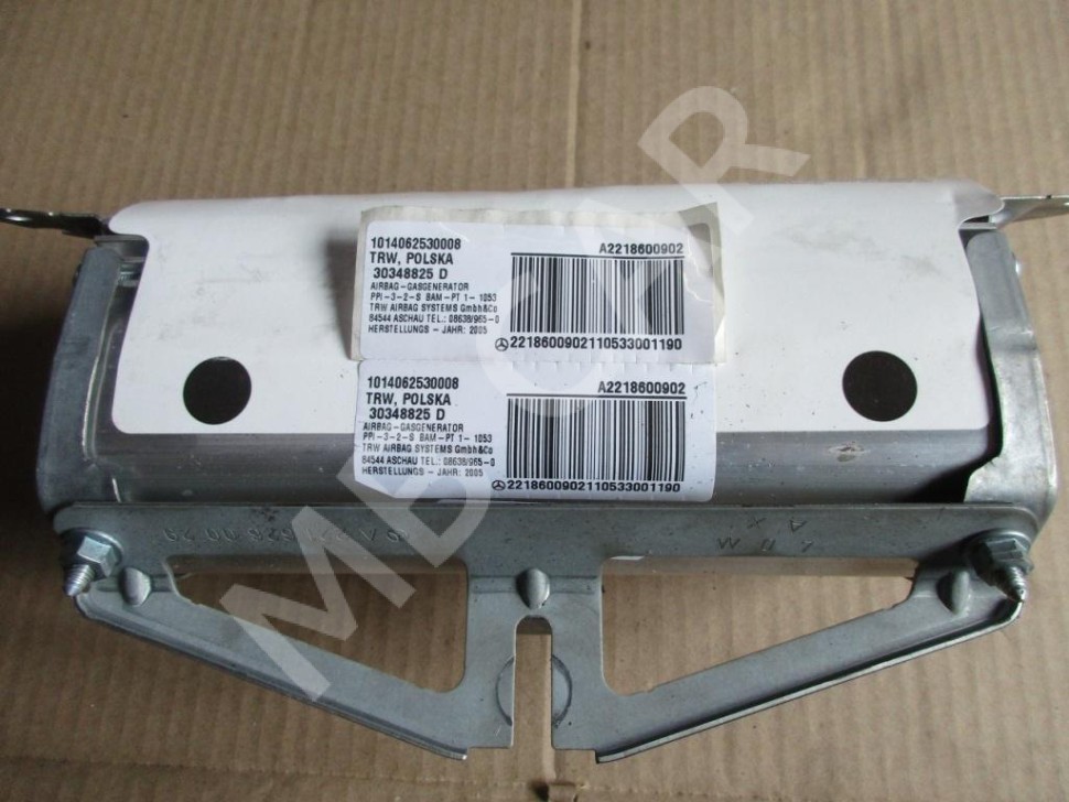 Подушка безопасности пасажирская MERCEDES-BENZ S-класс W221 (2005 - 2009) фото 1 &mdash; Разборка Мерседес