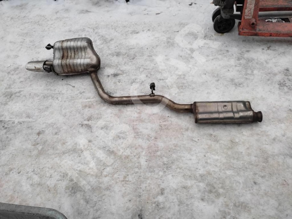 Глушитель MERCEDES-BENZ C-класс W204/S204/С204 рестайлинг (2011 - 2015) фото 1 — Разборка Мерседес