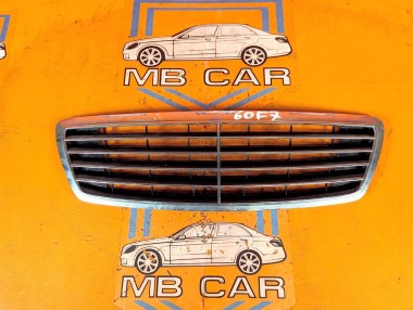Решетка радиатора MERCEDES-BENZ S-класс W220 рестайлинг (2002 - 2005) S 320 CDI 3.2 AT (204 л.с.) &mdash; Разборка Мерседес