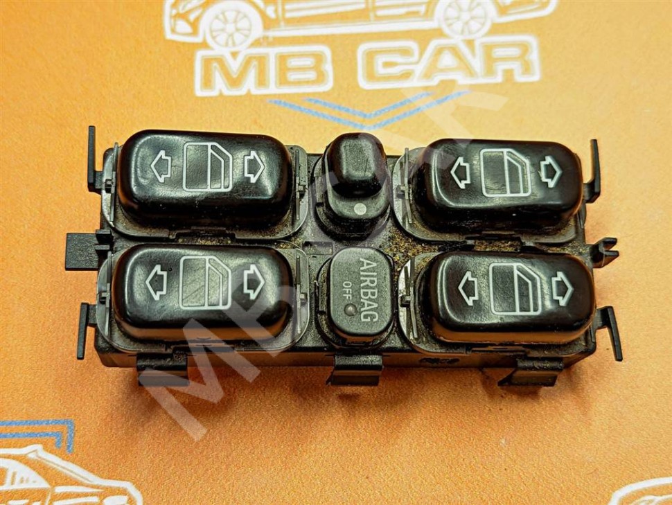 Блок кнопок стеклоподъемников MERCEDES-BENZ A-класс W168 рестайлинг (2001 - 2004) фото 1 — Разборка Мерседес