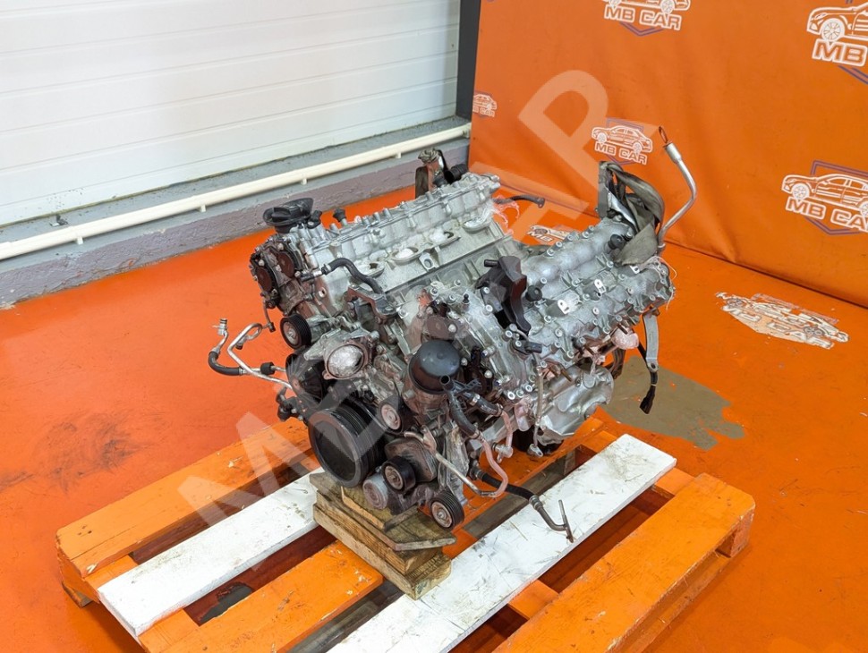 Двигатель бензиновый MERCEDES-BENZ GL-класс X166 (2012 - 2016) фото 1 — Разборка Мерседес