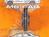 Диски тормозные перед MERCEDES-BENZ A-класс W168 (1997 - 2001) фото 11 &mdash; Разборка Мерседес