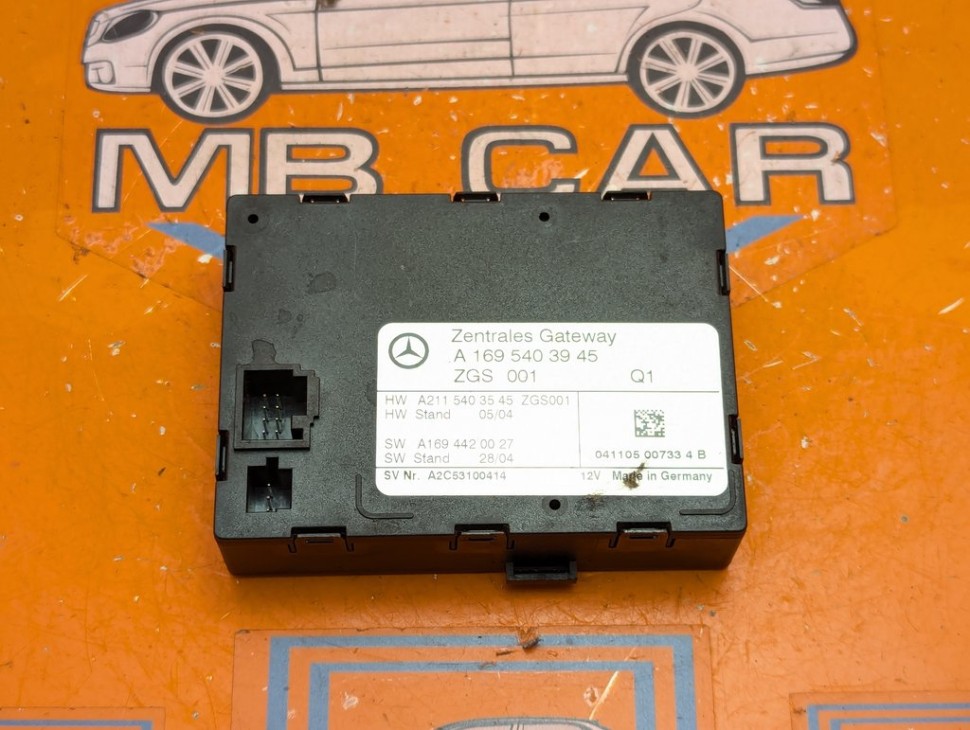 Блок ZGW CGW MERCEDES-BENZ A-класс W169 (2004 - 2008) фото 1 &mdash; Разборка Мерседес
