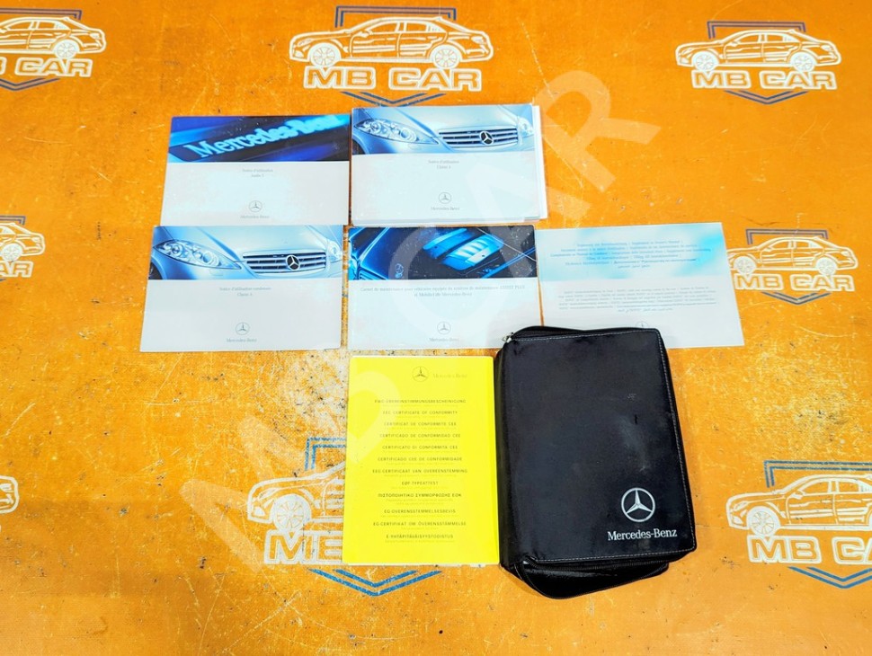 Руководство по эксплуатации MERCEDES-BENZ A-класс W169 (2004 - 2008) фото 1 &mdash; Разборка Мерседес