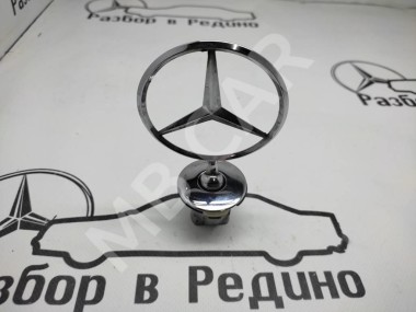 Эмблема капота MERCEDES-BENZ S-класс W222/C217/A217 рестайлинг (2017 - 2020) — Разборка Мерседес