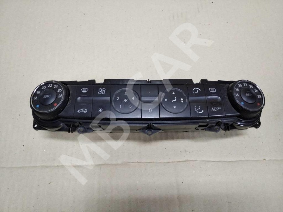 Панель управления климатом MERCEDES-BENZ E-класс W211/S211 (2002 - 2006) фото 1 — Разборка Мерседес