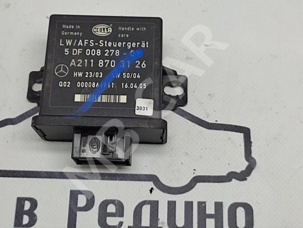 Блок корректора фар MERCEDES-BENZ E-класс W211/S211 (2002 - 2006) фото 1 — Разборка Мерседес