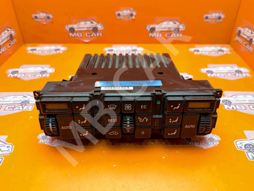 Панель управления климатом MERCEDES-BENZ S-класс W140 (1991 - 1998) фото 1 — Разборка Мерседес