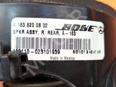 Динамик MERCEDES-BENZ M-класс AMG W163 рестайлинг (2001 - 2005) — Разборка Мерседес