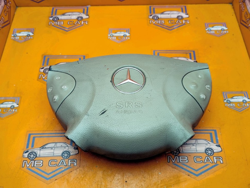 Подушка безопасности в руль MERCEDES-BENZ E-класс W211/S211 (2002 - 2006) фото 1 &mdash; Разборка Мерседес