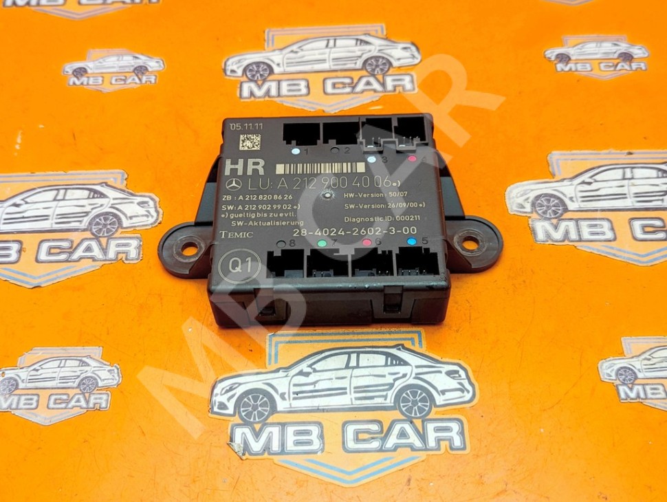 Блок двери MERCEDES-BENZ GLK-класс X204 (2008 - 2012) фото 1 &mdash; Разборка Мерседес