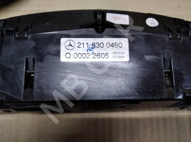 Панель управления климатом MERCEDES-BENZ E-класс W211/S211 (2002 - 2006) — Разборка Мерседес