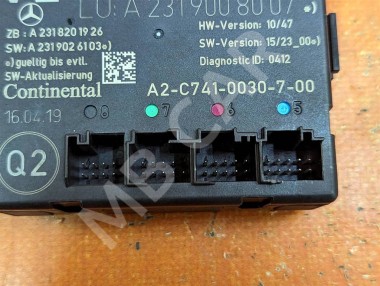 Блок двери MERCEDES-BENZ SL-класс R231 рестайлинг (2016 - 2020) — Разборка Мерседес